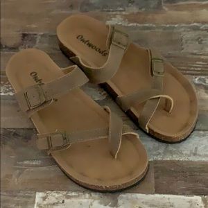 Tan Strappy Sandels